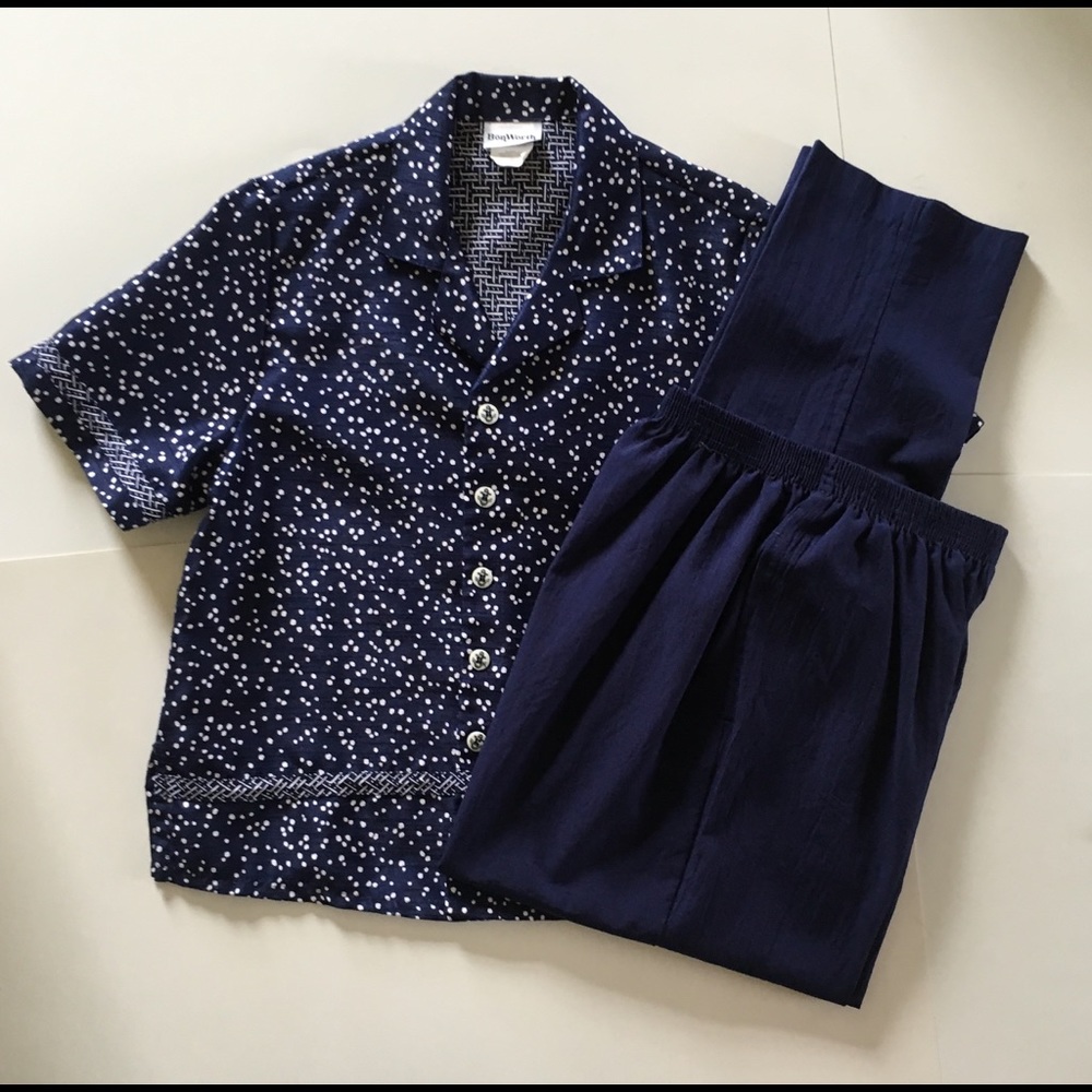 BON WORTH Petite Women’s Summer Top & Long Pants